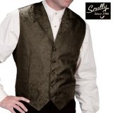 画像: スカリー オールドウエスト ペイズリー ベスト（ブラウン）/Scully Old West Paisley Vest(Brown)