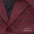 画像2: スカリー オールドウエスト ペイズリー ベスト（ワイン）/Scully Old West Paisley Vest(Burgundy)