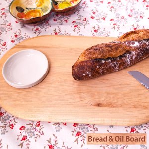 画像: ブレッド＆オイルボード・カッティングボード（ナチュラル）/Bread＆Oil Wood Cutting Board(Natural)