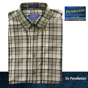 画像: ペンドルトン サーペンドルトン ウールシャツ （ブルーチェック）S/Pendleton Sir Pendleton Wool Shirt