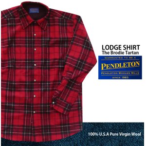 画像: ペンドルトン ウール シャツ ロッジシャツ ブロディータータン/Pendleton Pure Virgin Wool Lodge Shirt Brodie Tartan