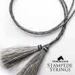 画像1: ホースヘアー 馬毛 スタンピード ストリングス グレー(ハット用あごひも)/Horse Hair Stampede Strings