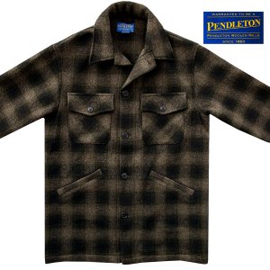 画像: ペンドルトン ウール カントリーコート（グリーンxブラック）S/Pendleton Wool Coat(Green/Black)