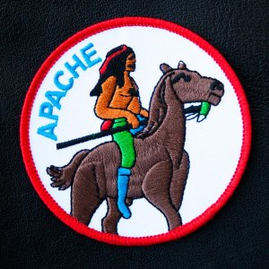 画像: ワッペン インディアン アパッチ族/Patch APACHE
