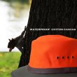 画像2: ウォータープルーフ コットンキャンバス アウトドア ハット（オリーブ・オレンジ）XL/Hat(Olive Orange)