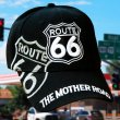 画像1: ルート66 キャップ（ブラック ）/Route 66 Cap Mother Road(Black)