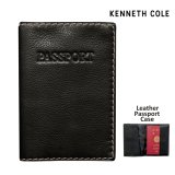 画像: ケネスコール レザー パスポートケース・パスポートカバー/Kenneth Cole Leather Passport Case