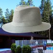 画像1: DPC ドーフマン パシフィック メッシュクラウン サファリ ハット（カーキ）/Dorfman Pacific Mesh Crown Safari Hat(Khaki)