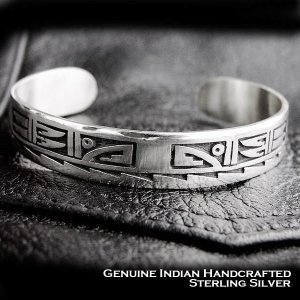 Indian Jewelry  FUNNY  (スロー)  シルバーブレスレット
