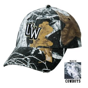 画像: UW カウボーイズ アウトドア カモ キャップ/University of Wyoming Cowboys Camo Cap