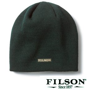 画像: フィルソン バージンウール ニット キャップ（グリーン）/Filson Wool Cap(Green)