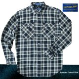 画像: ペンドルトン バーンサイド フランネル シャツ ネイビーS/Pendleton Burnside Flannel Shirt(Navy)