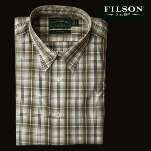 画像: フィルソン 長袖 シャツ（ブラウン・グリーン）L/Filson Green Brown Plaid Shirt(Long Sleeve)