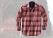 画像2: ペンドルトン ウール シャツ・エルボーパッチ トレイルシャツ サンセットプラッド S/Pendleton Elbow-patch Trail Shirt (Sunset Plaid)