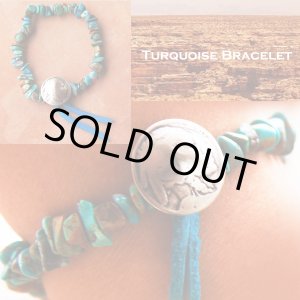 画像: ターコイズ インディアン ブレスレット/Turquoise Bracelet