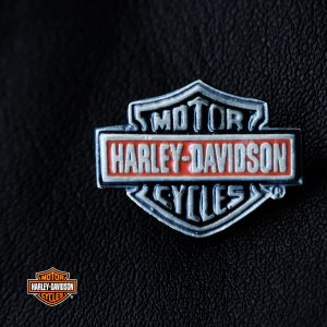 画像: ハーレーダビッドソン ロゴ ピンバッジ/Harley Davidson Pins
