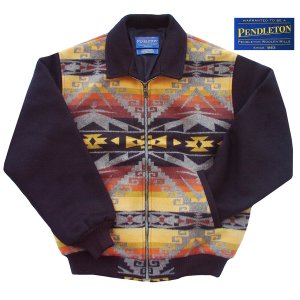 画像: ペンドルトン ジャケット（ブラック・ブラウン）L/Pendleton Wool Jacket