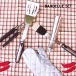 画像1: バーべキュー用 ツール セット（5ピースセット）/BARBEQUE TOOL SET (5Piece)