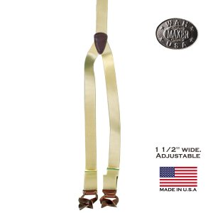 画像: ワーメーカー サスペンダー（カーキ）/Wah Maker Suspenders(Khaki)