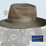 画像: ペンドルトン メッシュクラウン ブリーザーハット（オリーブ）/Pendleton Breezer Hat(Olive)