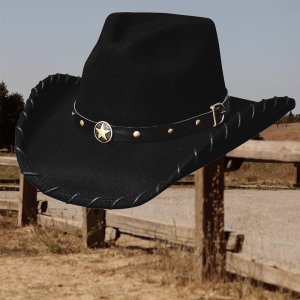 画像: ウエスタン ローンスター カウボーイ ハット（ブラック）/Bullhide Lone Star Cowboy Hat(Black)
