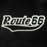 画像: ワッペン ルート66 ブラック・シルバー/Patch Route 66