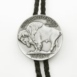 画像: ウエスタン ボロタイ バッファロー/Western Bolo Tie Buffalo