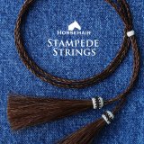 画像: アメリカン ウエスタン ホースヘアー 馬毛 スタンピード ストリングス ブラウン（ハット用あごひも）/Horse Hair Stampede Strings
