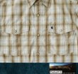 画像2: カーハート 半袖 スナップフロント ウエスタン ワーク シャツ(ライトブラウン)S/Carhartt Short Sleeve Snap Front Poplin Shirt(Light Brown)
