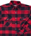 画像2: フランネル シャツ（レッド・ブラック 長袖）M（身幅58cm）L（身幅63cm）XL（身幅67cm）/Flannel Shirt(Rob Roy Red Plaid)
