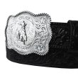 画像3: モンタナシルバースミス ウエスタン ベルト バックル サドル ブロンコ/Montana Silversmiths Western Belt Buckle Saddle Bronc
