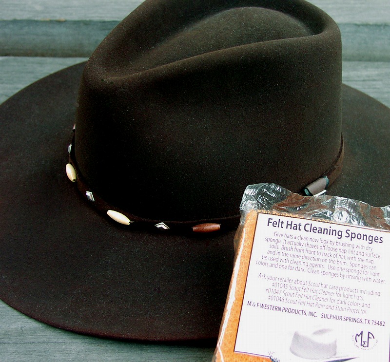 FELT HAT CLEANING SPONGES