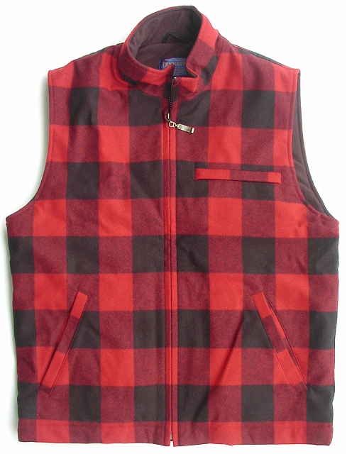 画像: ペンドルトン ピュアバージンウール・シンサレート バッファローチェックベストS/Pendleton Rob Roy Plaid Vest