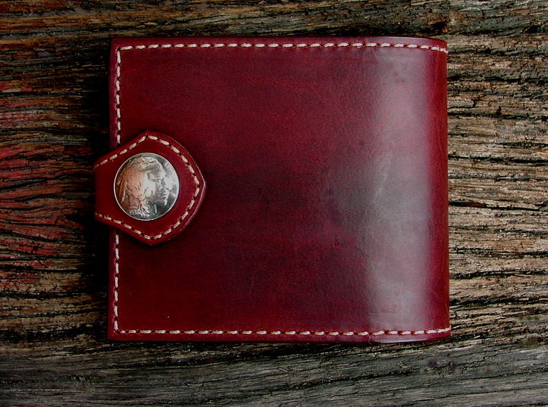 画像1: ファニー コインヘッドビルフォード（レッド）/Funny Coin Head Billfold(Red)