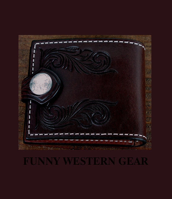 画像: ファニーコインヘッド ビルフォード・フェザーカット（ブラウン）/Funny Coin Head Billford Feather Cut(Brown)