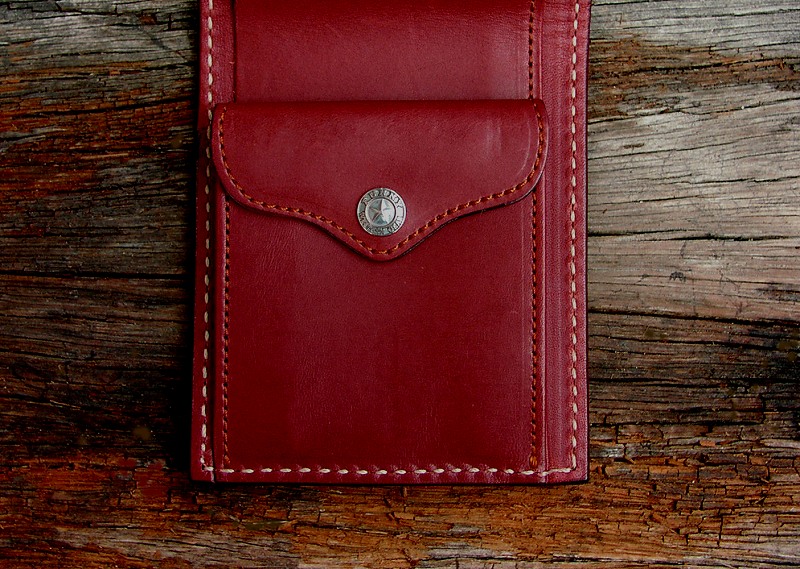 画像: ファニー コインヘッドビルフォード（レッド）/Funny Coin Head Billfold(Red)