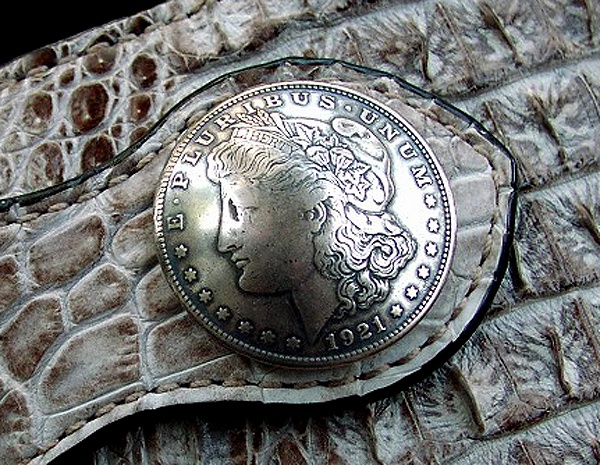 1$モーガンフェイスコインコンチョ/1$MORGAN FACE COIN CONCHO・37mm ...
