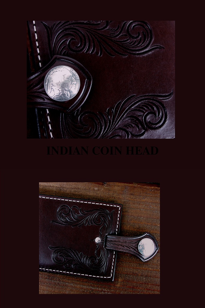 画像: ファニーコインヘッド ビルフォード・フェザーカット（ブラウン）/Funny Coin Head Billford Feather Cut(Brown)