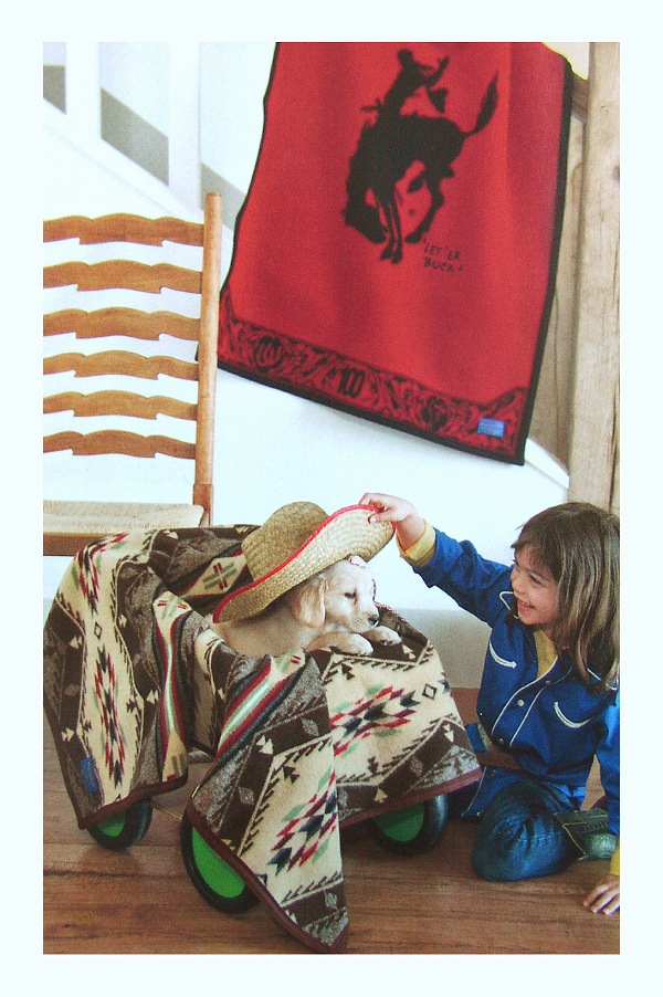 画像: ペンドルトン チーフジョセフ ムチャチョ ブランケット（コーラル）/Pendleton Chief Joseph Muchacho Blanket(Coral)