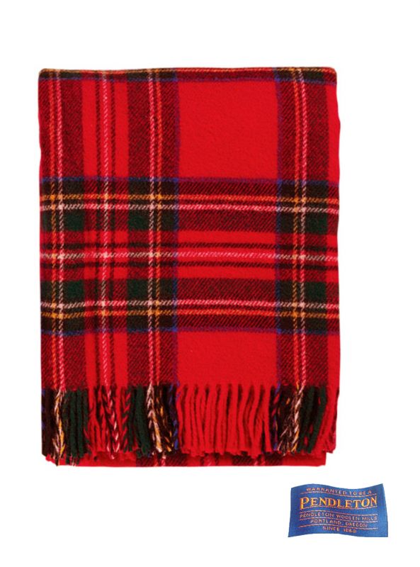 画像: ペンドルトン モーターローブ レッド/Pendleton Motor Robe(Royal Stewart Tartan)