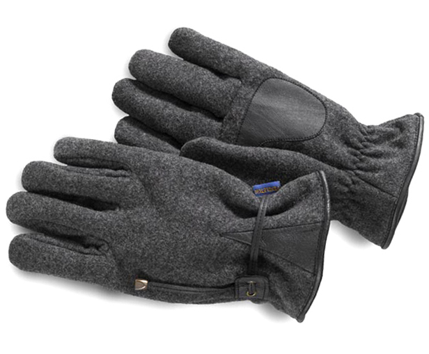 画像: ペンドルトン ウール・レザーグローブ（手袋）・グレー/Pendleton Wool Gloves