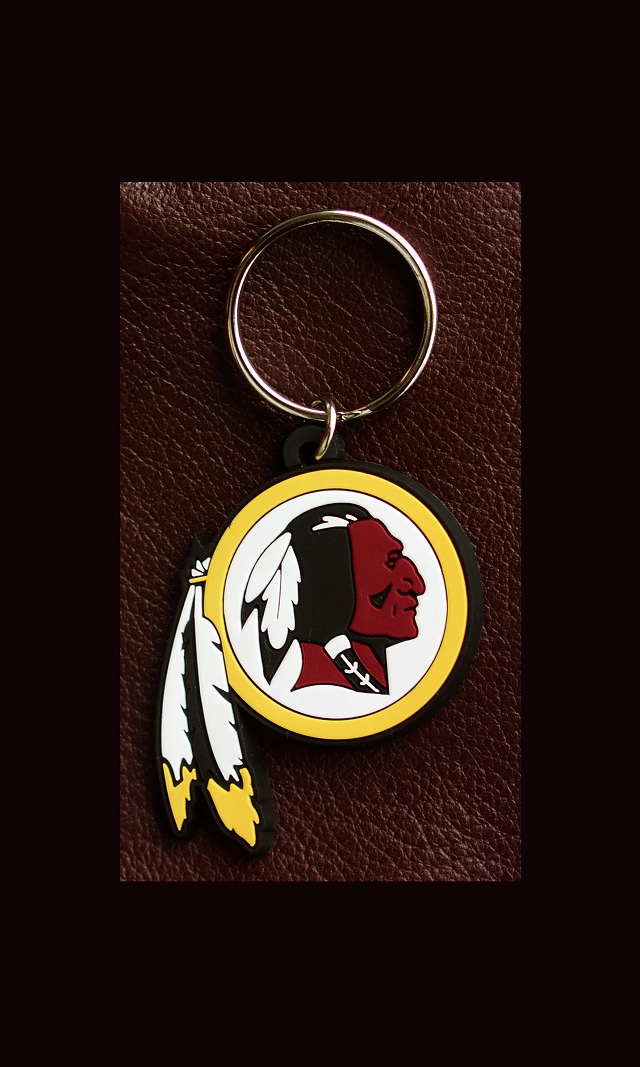 画像: インディアン デザイン キーリング/NFL Washington Redskins Key Ring