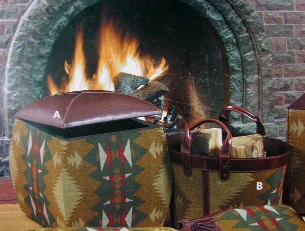 画像: ペンドルトン ヘリテッジコレクション マガジンラック/Pendleton Homeland Heritage Magazine Holder