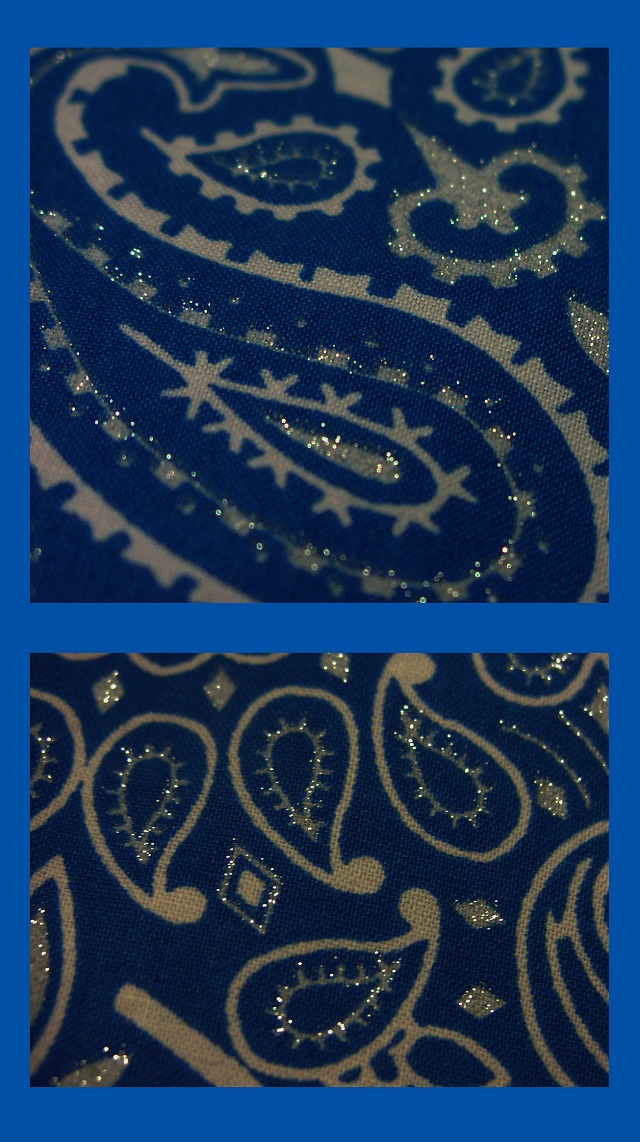 画像: バンダナ ハバハンク HAV-A-HANK ペイズリー（ブルー・ホワイト）/Bandana Paisley Blue White