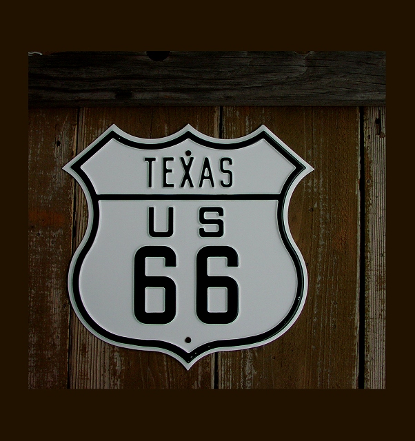 画像: テキサスUS66ストリートサインとUSAハーレーダビッドソンバンダナ6枚セット/TEXAS　US66 Metal Sign+6Harley Davidson Bandanas 