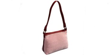 画像: Osgood Marley シェル ハンドバッグ（ピンク・レッド/レディース）/Osgood Marley Woven Shell Bag（Pink・Red/Women）