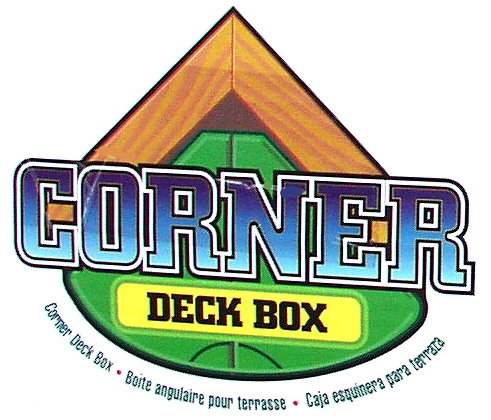 画像: ラバーメイド収納物置・コーナーデッキボックス/Rubbermaid Corner Deck Box