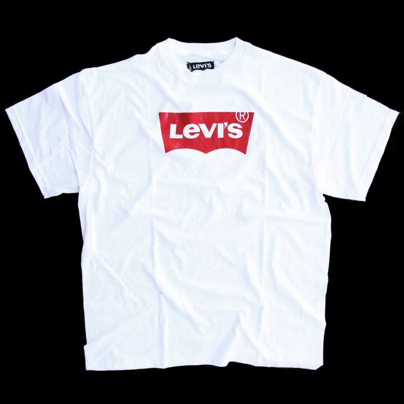 画像1: リーバイス Tシャツ XL（ホワイト/レッド）