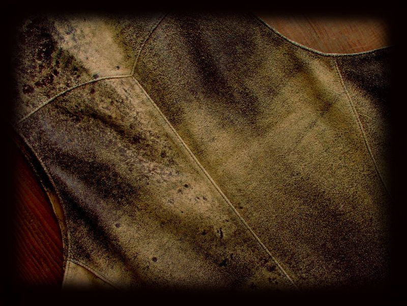 画像: ウエスタン ラムレザーベスト（タン）/Western Lamb Leather Vest(Tan)