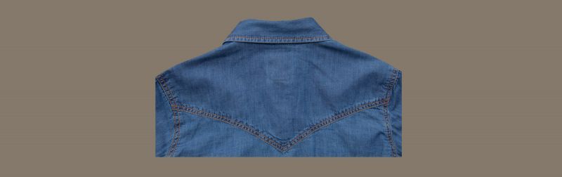 画像: ウエスタン ジーンズシャツ デニム（長袖）/Long Sleeve Western Denim Shirt(Women's)